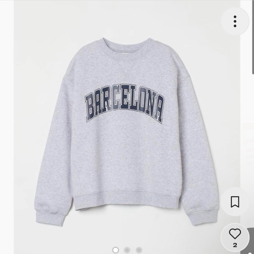 H&M barcelona sweatshirt